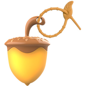 Huomiovalo Real Dog Terho USB-ladattava oranssi