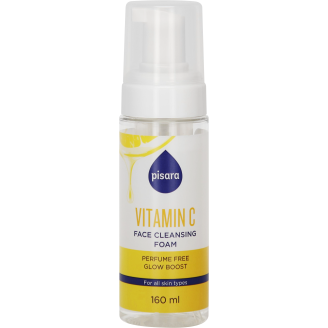 Puhdistusvaahto Pisara 160 ml Vitamin C