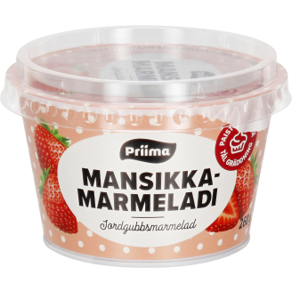 Mansikkamarmeladi Priima 260 g