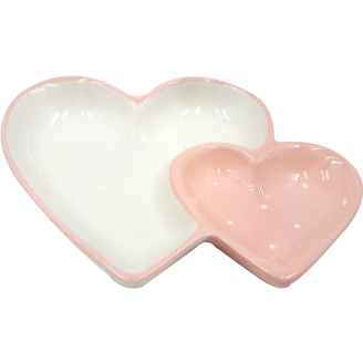 Koristelautanen Miny sydän