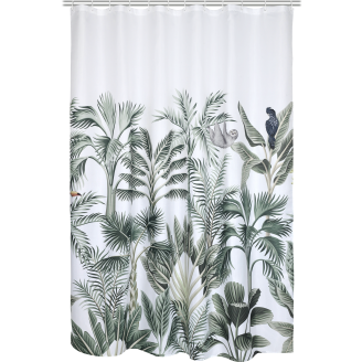 Suihkuverho Kotikulta 180 x 200 cm Palmunlehvät