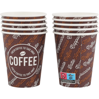 Kahvimuki Kotikulta 2,5 dl 50 kpl Coffee to Go tekstillä