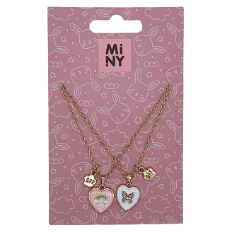 Lasten kaulakoru Miny 2 kpl Best Friends