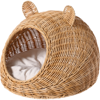 Kissan peti Real Cat rottinkipesä