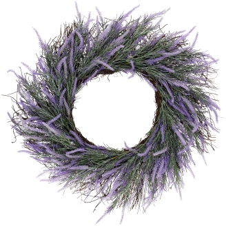 Kranssi Kotikulta 60 cm Laventeli
