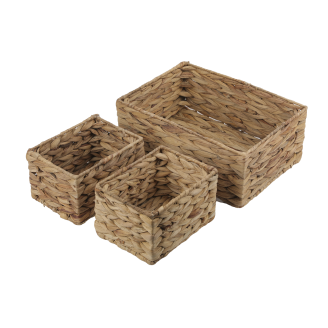 Säilytyskori Kotikulta 3 kpl Lisse vesihyasintti