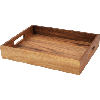 Tarjotin Kotikulta 30 x 23 cm akaasia