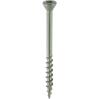 Terassiruuvi Brücke 4,2 x 55 mm, Ruspert, vihreä, 250 kpl