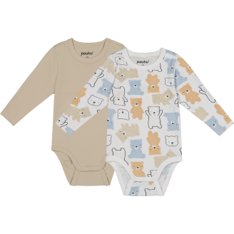 Vauvan bodyt 2 kpl/pkt Peuhu Happy Set