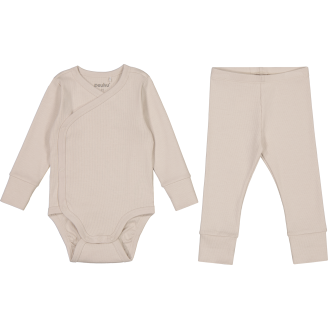 Vauvan setti ribbitrikoota Peuhu Halle + Popi Set