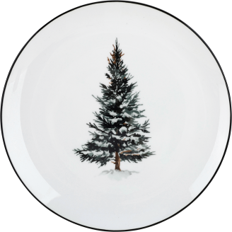 Lautanen Kotikulta 27 cm Metsä
