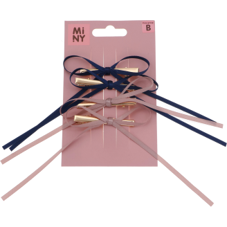 Hiusklipsi Miny 4 kpl rusetti