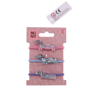 Hiuslenkki Miny 3 kpl koirat