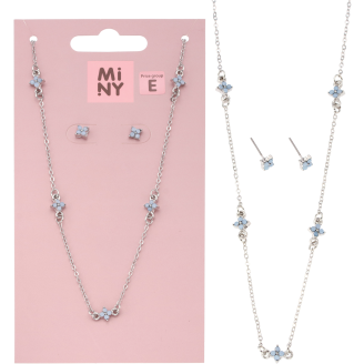 Korvakorut ja kaulakoru Miny