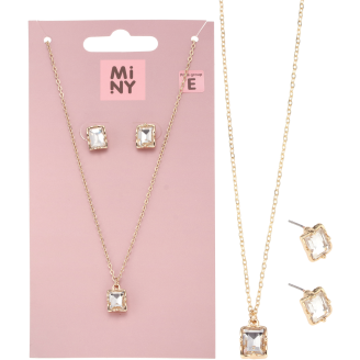 Korvakorut ja kaulakoru Miny