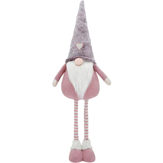 Koristetonttu Kotikulta 96 cm Johan teleskooppi pinkki