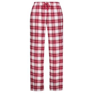 Naisten flanellihousut Pola Hermia ruutu