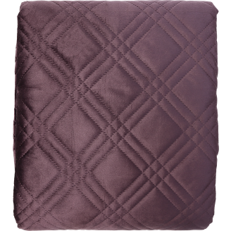 Päiväpeitto Kotikulta 250 x 260 cm Ruudukko violetti