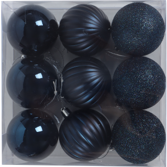 Koristepallo Kotikulta 9 kpl sininen