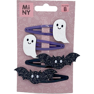 Hiuspinni Miny 4 kpl Halloween