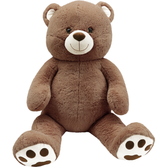 Pehmo Peuhu 130 cm nalle ruskea