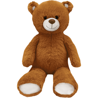 Pehmo Peuhu 100 cm nalle ruskea