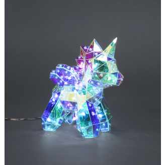 LED-yksisarvinen RGB 20 cm