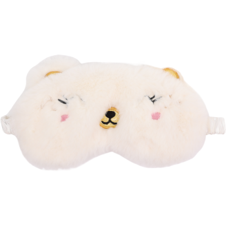 Unimaski Miny nalle valkoinen