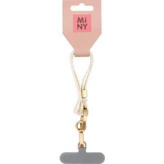 Rannehihna puhelimelle Miny kullanvärinen