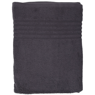 Kylpypyyhe Kotikulta 70 x 140 cm Sara tummanharmaa