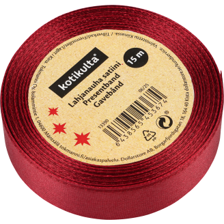 Lahjanauha Kotikulta 20 mm x 15 m satiini