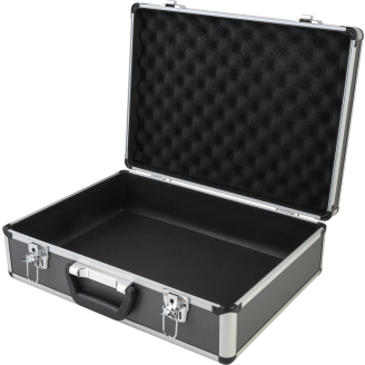 Alumiinisalkku, täyspehmustettu Pro