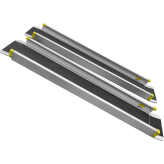 Pyörätuoliramppi Autoplus 270 kg/pari, 122-213 cm