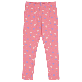 Pienten lasten leggingsit Peuhu Rosie Sydämet