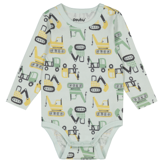 Vauvan body Peuhu Happy Koneet