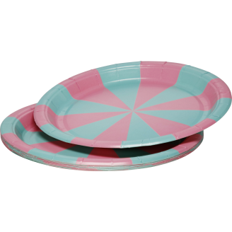Kartonkilautanen Kotikulta 10 kpl 18 cm Raidat
