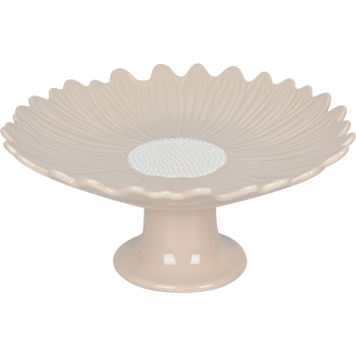 Tarjoiluvati Kotikulta 31 cm Kukka jalustalla