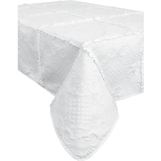 Päiväpeitto Kotikulta 160 x 260 cm Hertta valkoinen