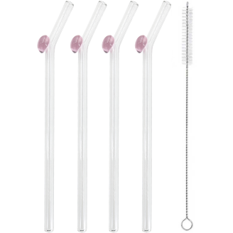 Lasipillit Miny 4 kpl sydän