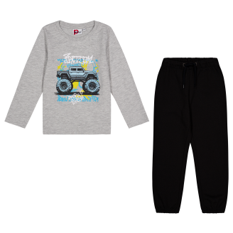 Pienten lasten trikoosetti Peuhu Jerone+Rome monster