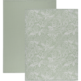Keittiöpyyhe Kotikulta 2 kpl 50 x 70 cm Flora