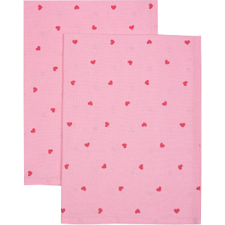 Keittiöpyyhe Miny 2 kpl 50 x 70 cm sydän