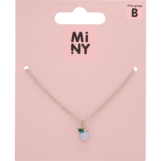 Kaulakoru Miny persikka kullanvärinen