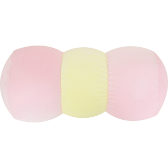 Pallotyyny Miny 40 x 23 cm vaaleanpunainen/keltainen