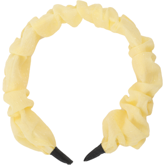 Hiuspanta Miny keltainen