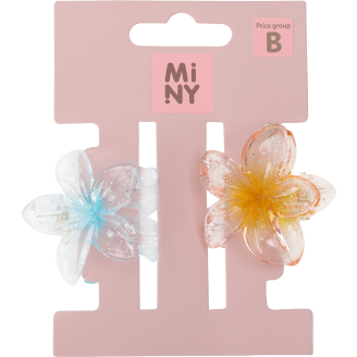 Hiusklipsit Miny 2 kpl kukat