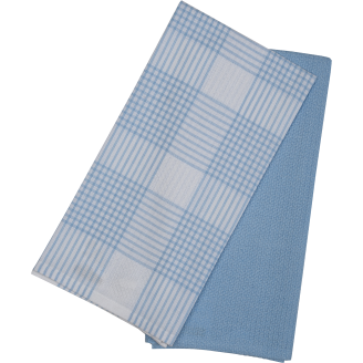 Keittiöpyyhe Kotikulta 2 kpl 50 x 70 cm Sanni sininen