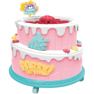 Saippuakuplakone Bubble Bubble kakku