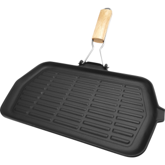 Grillipannu BBQ King Forged 36,5 x 23,2 cm