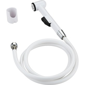 Bidee-käsisuihku 150 cm letkulla valkoinen